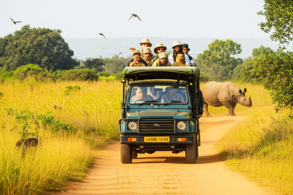 Jeep Safari in Kaziranga National Park